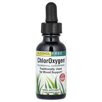 Концентрат хлорофілу Herbs Etc ChlorOxygen без спирту, 30 мл