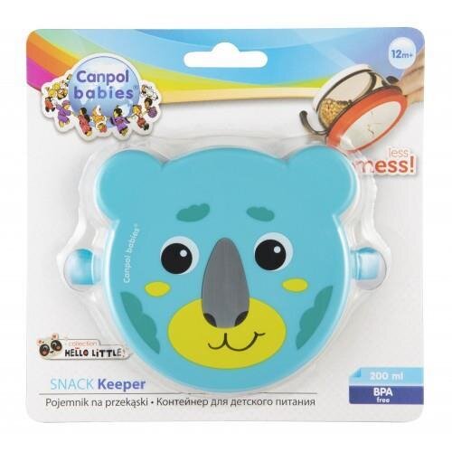 Контейнер Canpol babies Hello Little для їжі, бірюзовий 51/008_tur