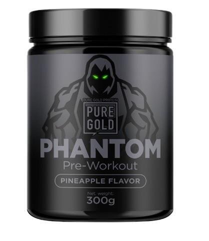 Передтренувальний комплекс Pure Gold Protein Phantom Pre-Workout, ананас, 300 г