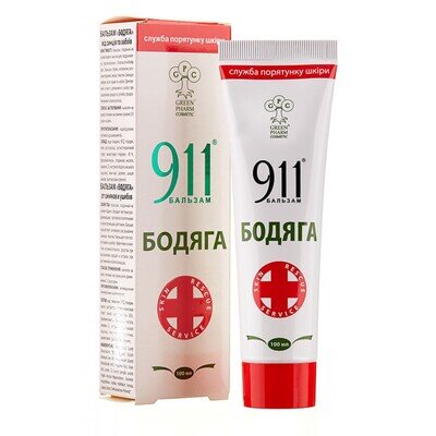 911 Бодяга Green Pharm Cosmetic бальзам по 100 мл у тубах