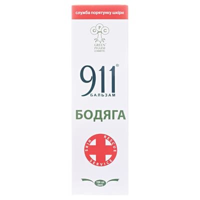 911 Бодяга Green Pharm Cosmetic бальзам по 100 мл у тубах