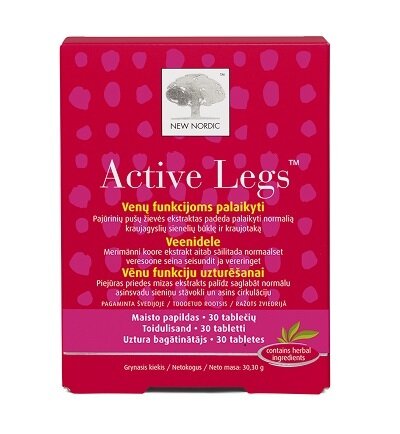 Комплекс New Nordic Active Legs від варикозу таблетки №30