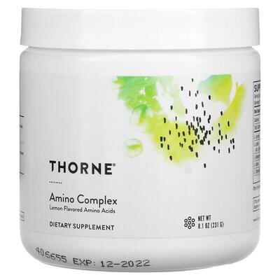 Комплекс амінокислот Thorne Research Amino Complex смак лимону, 231 г