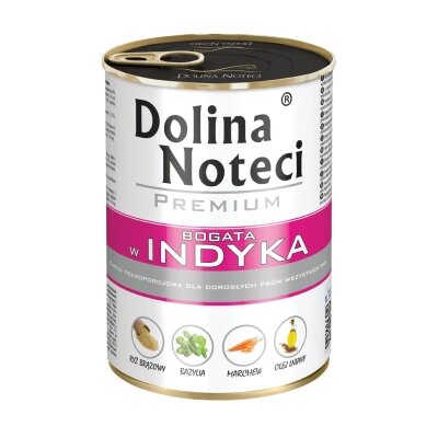 Консерва для собак Dolina Noteci Premium Індичка, 400 г