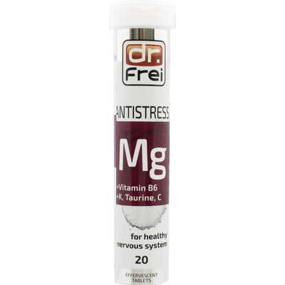 Антістрес Магній + В6 Dr.Frei Antistress Mg + B6 таблетки шип. №20 у тубах