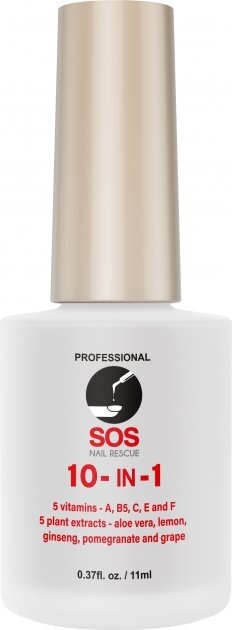 Засіб для нігтів Sos Nail Rescue 10 в 1, 11 мл