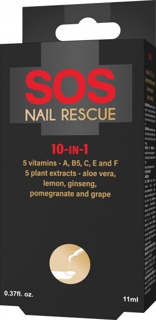 Засіб для нігтів Sos Nail Rescue 10 в 1, 11 мл
