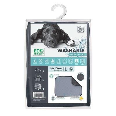 Пелюшка багаторазова M-Pets Washable Training Pad для привчання тварин до туалету, розмір L, 100х68 см