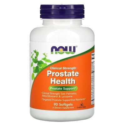 Підтримка простати NOW Prostate Health м'які капсули №90