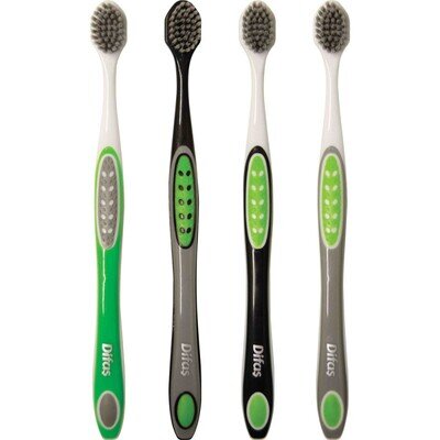 Зубна щітка Difas Pro-Clinic Bamboo Charcoal у дорожньому кейсі, 1 штука