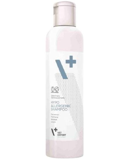 Шампунь гіпоалергенний VetExpert Hypoallergenic Shampoo для тварин з чутливою шкірою, 250 мл