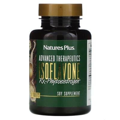 Соєві ізофлавони Nature's Plus Isoflavone Rx-Phytoestrogen Advanced Therapeutics, 30 таблеток