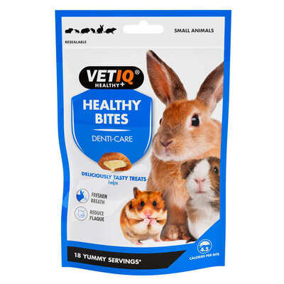 Ласощі для гризунів VetIQ Healthy Bites Denti-care для очищення порожнини рота, 30 г