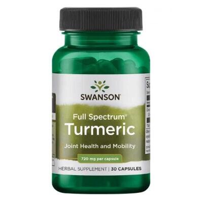 Куркума Swanson Turmeric с капсули по 720 мг №30