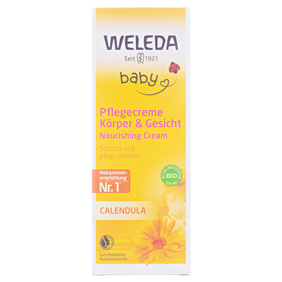 Крем дитячий Weleda Baby Calendula Календула, 75 мл