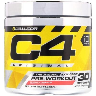 Передтренерувальний комплекс Cellucor C4 Original Cherry Limeade, 195 г