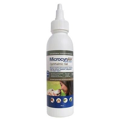 Гель для очей MicrocynAH Ophthalmic Gel для всіх видів тварин, 90 мл