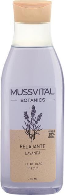 Гель для душу Mussvital Botanics лаванда, 750 мл