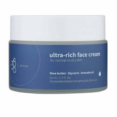 Крем для обличчя 380 Skincare Ультразволожуючий, 50 мл