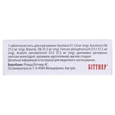 Афлубін таблетки №48 (12х4)