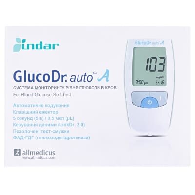 Глюкометр GlucoDr. auto А AGM 4000