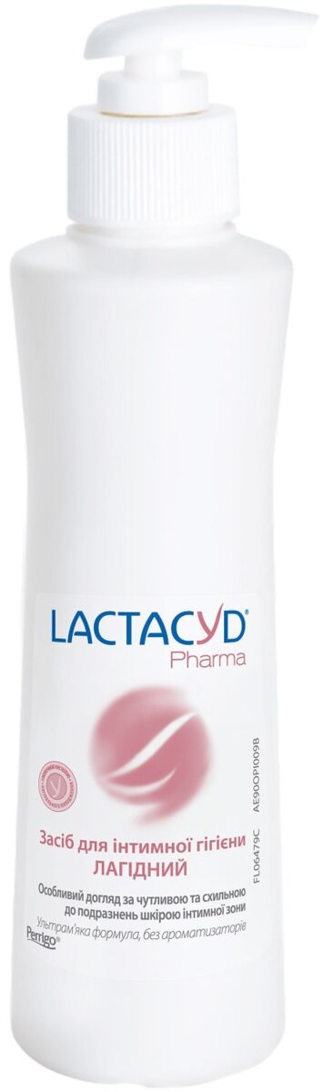 Засіб для інтимної гігієни Lactacyd Pharma Лагідний, з дозатором, 250 мл