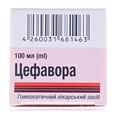 Цефавора краплі ор. по 100 мл у флак.