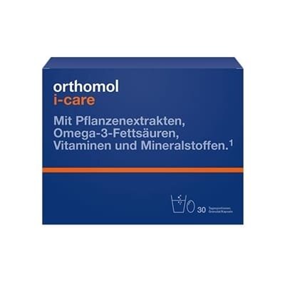 Ортомол I-Care гранули + капсули, курс 30 днів