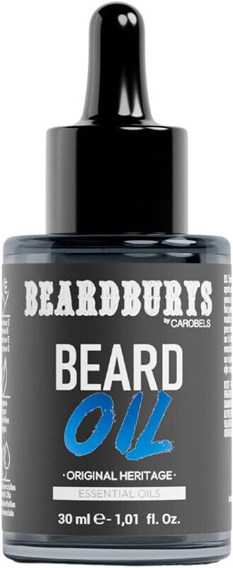 Олія-сироватка для бороди Beardburys Original Heritage з ефірними оліями, 30 мл