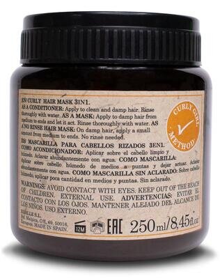 Маска Original Botanic Curly 3 в 1 для кучерявого волосся жіноча, 250 мл