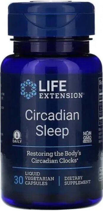 Формула для сну Life Extension Circadian Sleep, 30 капсул