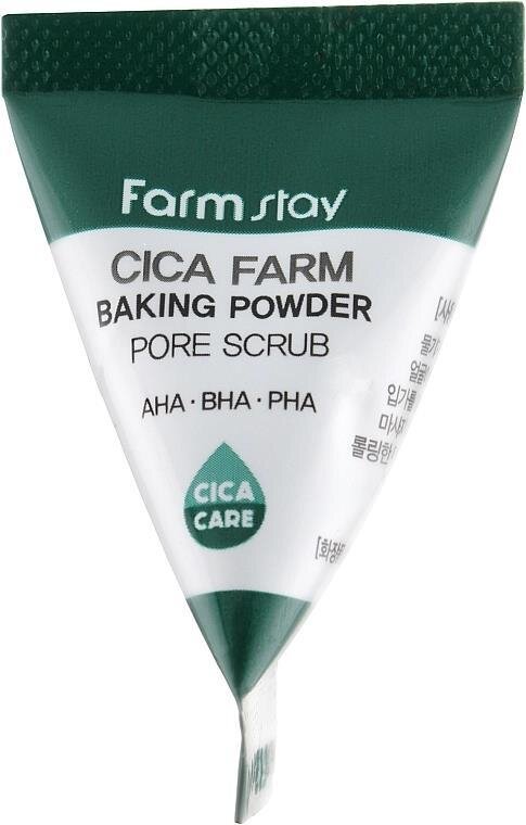 Скраб для очищення пор Farmstay Baking Powder центелла азіатська, 7г