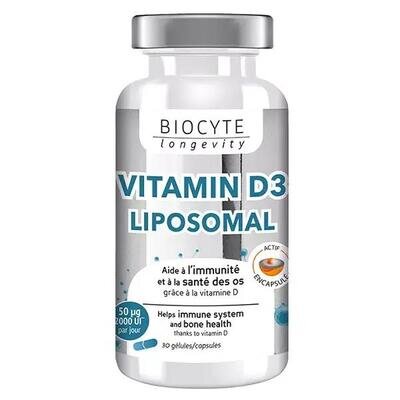 Вітамін D3 Biocytе Здоров’я кісток і імунної системи, 30 капсул