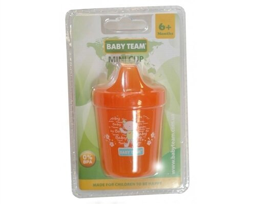 Поїльник Baby Team 5000 маленький, від 6 місяців, 100 мл