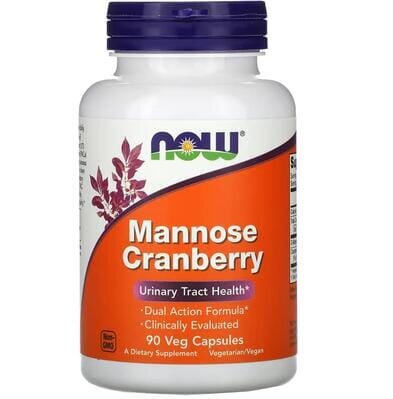 Маноза Журавлина NOW Mannose Cranberry вег. капсули №90
