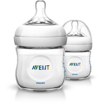 Пляшечка для годування Philips Avent SCF690/27 Naturals, 125 мл, 2 шт