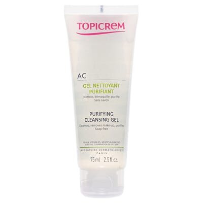 Гель Topicrem AC очищуючий себорегулюючий, 75 мл