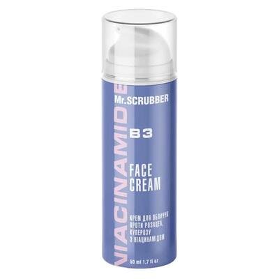 Крем для обличчя MR.Scrubber Niacinamide Face Cream проти розацеа і куперозу, з ніацинамідом, 50 мл
