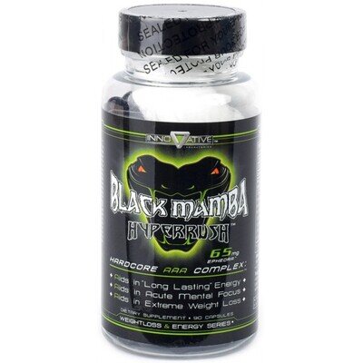 Жироспалювач Innovative Nutrition Black Mamba, 90 капсул
