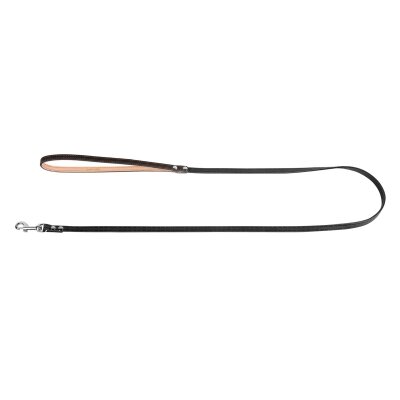 Повідець Collar 04431 одинарний, не прошитий, ширина 10 мм довжина 122 см, чорний