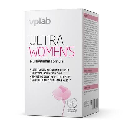 Мультивітамінна формула для жінок VPLab Ultra Woman's Multivitamin Formula, 180 каплет
