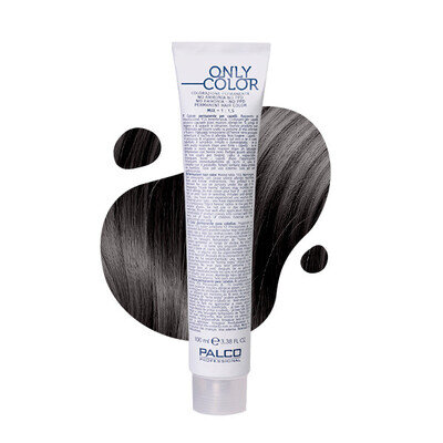 Крем-фарба для волосся Palco Professional Only Color безаміачна № 4.0 середньо-коричневий, 100 мл