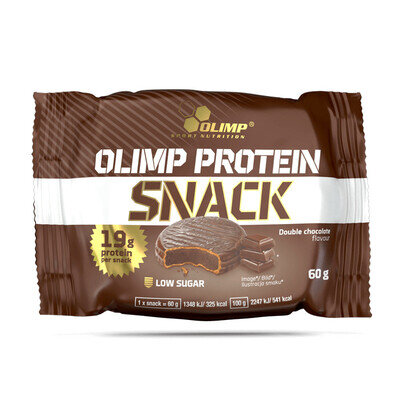 Батончик Olimp Protein Snack Double Chocolate, 60 г