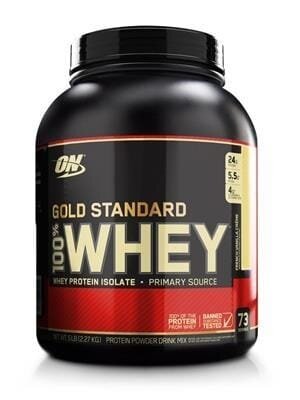 Протеїн Optimum Nutrition Gold Standard 100% Whey, французький ванільний крем, 2,27 кг