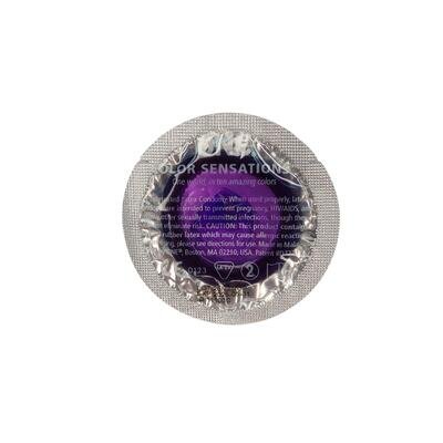 Презерватив ONE Color Sensations Pick фіолетовий, 1 штука