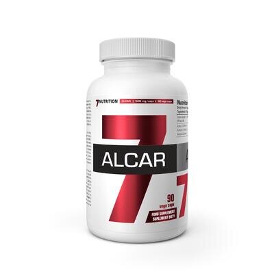 Ацетил L-Карнітин 7Nutrition Acetyl L-Carnitine (ALCAR) 500 мг, 90 капсул