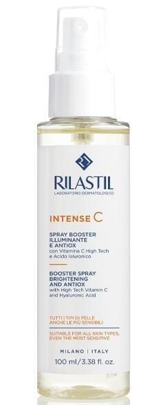 Спрей-бустер Rilastil Intense C антиоксидантний освітлюючий з вітаміном С, 100 мл