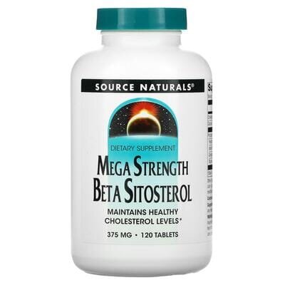 Бета ситостерол комплекс Source Naturals Beta Sitosterol 375 мг, 120 таблеток