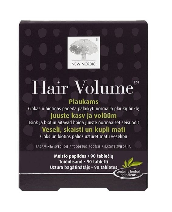Комплекс для росту і об'єму волосся New Nordic Hair Volume таблетки №90