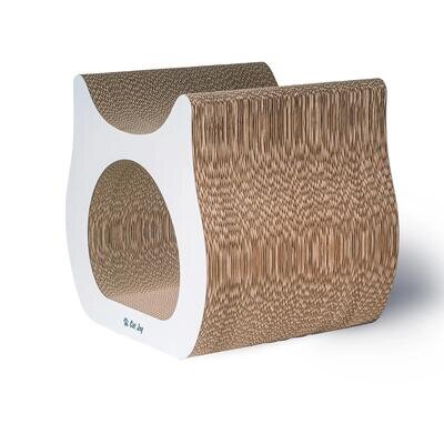 Дряпанка-будиночок для котів Cat JOY Баухауз, 47 х 44 х 40 см